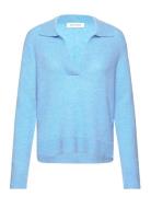 Blouse Tops Knitwear Jumpers Blue Sofie Schnoor