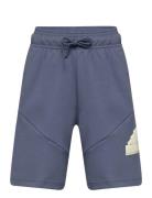 Future Icons Logo 8-Inch Shorts Bottoms Shorts Blue Adidas Performance