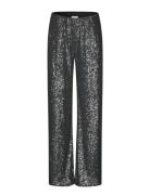 Moonshine Trousers Bottoms Trousers Wide Leg Silver Second Female