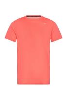 Dryaeroflow Tee Sport T-shirts Short-sleeved Orange Mizuno