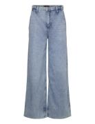 Utility Stella A Line Bottoms Jeans Wide Blue Lee Jeans