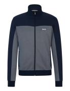 Tracksuit Jacket Tops Sweat-shirts & Hoodies Sweat-shirts Blue BOSS