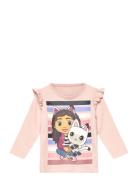 Nmfdira Gabby Ls Top Vde Tops T-shirts Long-sleeved T-shirts Pink Name...