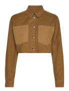 Working Shirt Tops Shirts Long-sleeved Beige H2O Fagerholt