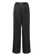 Ayla Trousers Bottoms Trousers Wide Leg Black Ahlvar Gallery