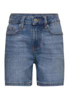 Roll-Up Bermuda Denim Bottoms Shorts Blue Tom Tailor