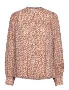 Shirt Tops Shirts Long-sleeved Brown Sofie Schnoor