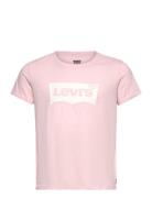 Lvg Batwing Tee / Lvg Batwing Tee Tops T-shirts Short-sleeved Pink Lev...