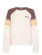 Surf Revival Raglan Crew Sport Sweat-shirts & Hoodies Sweat-shirts Cre...