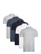 Anf Mens Knits Tops Polos Short-sleeved Blue Abercrombie & Fitch