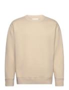 Logo C-Neck Sweat Tops Sweat-shirts & Hoodies Sweat-shirts Beige GANT