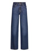 Rider Loose Bottoms Jeans Straight-regular Blue Lee Jeans