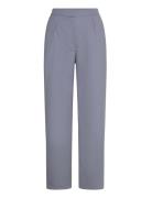 Saluz Trousers 14888 Bottoms Trousers Straight Leg Blue Samsøe Samsøe