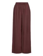 Sahelena Trousers 14639 Bottoms Trousers Wide Leg Brown Samsøe Samsøe