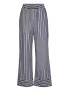 Mckenna Pants Bottoms Trousers Wide Leg Blue A-View