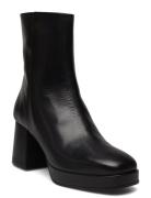 Booties Shoes Boots Ankle Boots Ankle Boots With Heel Black Billi Bi