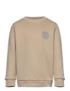 Globe Sweatshirt Kids Tops Sweat-shirts & Hoodies Sweat-shirts Beige L...