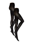 Pantyhose - 2-Pack Lingerie Pantyhose & Leggings Black Sneaky Fox