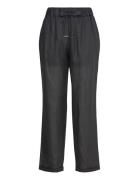 C_Timpa Bottoms Trousers Wide Leg Black BOSS