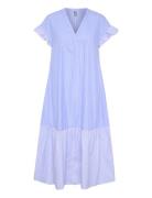 Cucia Sleeveles Striped Dress Maxikjole Festkjole Blue Culture