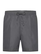 Medium Drawstring Badeshorts Grey Calvin Klein