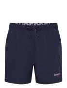 Sportswear Emb 15 Swim Short Badeshorts Navy Superdry