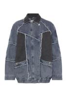 Kingstonll Ovs Jacket Ls Dongerijakke Denimjakke Blue Lollys Laundry