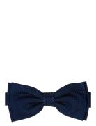 Solid Silk Bow Tie Sløyfe Navy Portia 1924