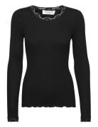 Rwbabette Ls Regular Lace T-Shirt Tops T-shirts & Tops Long-sleeved Bl...