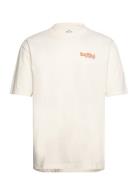 Hco. Guys Graphics Tops T-shirts Short-sleeved White Hollister