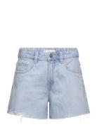 Decorative Ripped Denim Shorts Bottoms Shorts Blue Mango