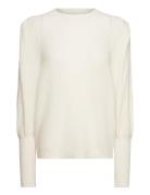 Ihjordan Ls8 Tops Knitwear Jumpers Cream ICHI