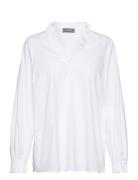 Mmamelia Blouse Tops Blouses Long-sleeved White MOS MOSH