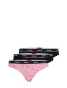 Triplet Thong Design Stringtruse Undertøy Pink HUGO