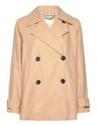 Sifpw Otw Trench Coat Kåpe Beige Part Two