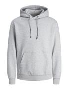 Jjebradley Sweat Hood Noos Tops Sweat-shirts & Hoodies Hoodies Grey Ja...