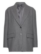 Addurre Blazers Single Breasted Blazers Grey Weekend Max Mara