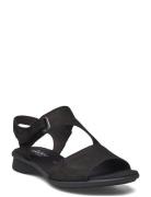 Sandal Flate Sandaler Black Gabor