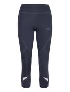 Louise 2.0 3/4 Tights Sport Running-training Tights Blue Kari Traa