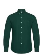 Gd Oxford-Slbdppcs Tops Shirts Casual Green Polo Ralph Lauren