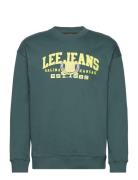 Varsity Sws Tops Sweat-shirts & Hoodies Sweat-shirts Blue Lee Jeans