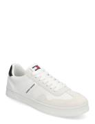 Tjm Leather Retro Cupsole Lave Sneakers Black Tommy Hilfiger