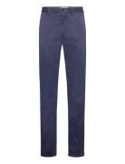 Reg Twill Chino Bottoms Trousers Chinos Navy GANT