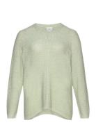 Carnew Foxy L/S Pullover Knt Tops Knitwear Jumpers Green ONLY Carmakom...