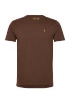 26/1 Jersey-Ssl-Tsh Designers T-shirts Short-sleeved Brown Polo Ralph ...