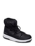 Mb M.boot We Jr Girl Low Nylon Wp Vinterstøvletter Med Snøring Black M...