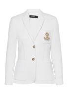 Bullion Jacquard Blazer Blazers Single Breasted Blazers White Lauren R...