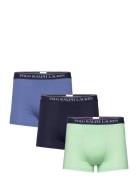 Bci Cotton/Elastane-3Pk-Trn Boksershorts Navy Polo Ralph Lauren Underw...