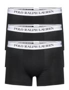 Classic Stretch-Cotton Trunk 3-Pack Boksershorts Black Polo Ralph Laur...