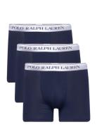 Bci Cotton/Elastane-3Pk-Bxb Boksershorts Navy Polo Ralph Lauren Underw...